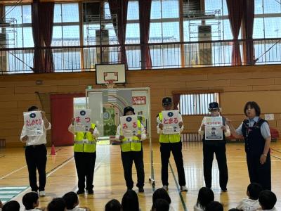 第1学年交通安全教室